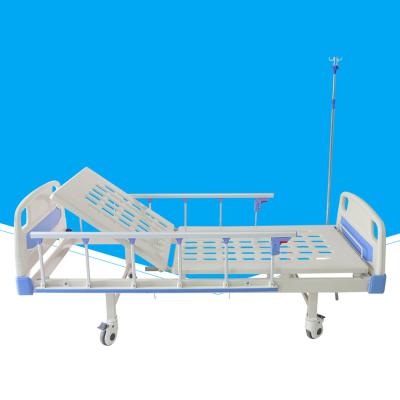 China Do pó de aço prático manual da cama de hospital do elevado desempenho quadro revestido da cama à venda
