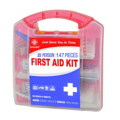 China Car Emergency First Aid Kit Class I Instrument Classification Easy To Take for sale