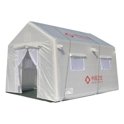 China Waterproof Large Temporary Hospital Tent ，Building Steel Structure Peak Top Roof for sale