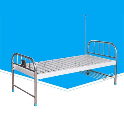 China Stable Performance Metal Hospital Bed , Single Medical Adjustable Bed for sale