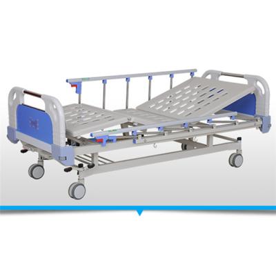China Double Shake Nursing Electric Hospital Bed High Durability Movable 2 Functions for sale