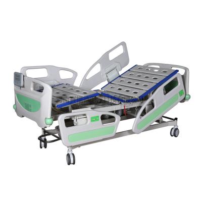 China Five Functions Medical Equipment Beds , Adjustable Moving Hospital Bed for sale