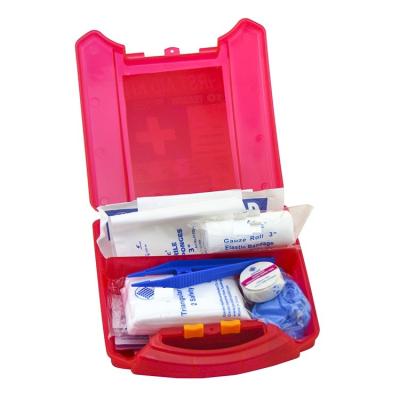 China Lightweight Red Emergency First Aid Kit Water Resisitant For Workplace / Home for sale