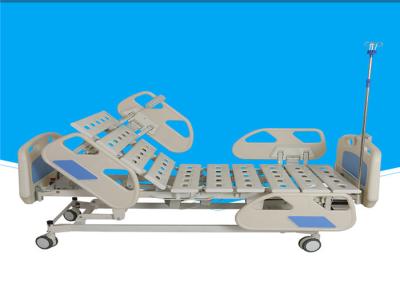 China Steel Powder Coated Electric Hospital Bed Full Size 10 Years Warranty for sale