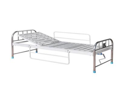 China Detachable Single Crank Manual Hospital Bed Over Loading Protection With Handle for sale