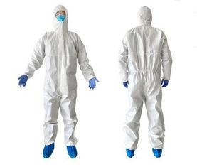China One Piece Disposable Protective Suit Waterproof Virus Protection Xs - Xxl Size for sale