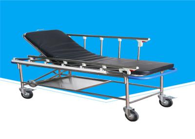 China Compact Hill Rom Transport Stretcher , Lightweight Folding Stretcher With Wheels for sale