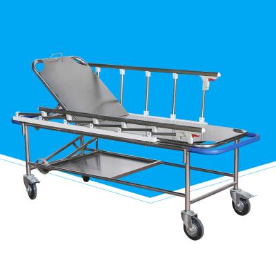 China Removable Wheeled Ambulance Stretcher Durable Lightweight Portable Stretcher for sale
