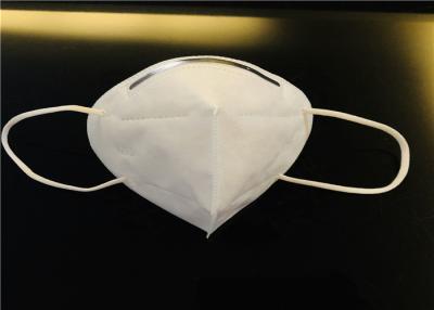 China Fliud Resistant N95 Carbon Filter Mask , High Filtration White Surgical Mask for sale