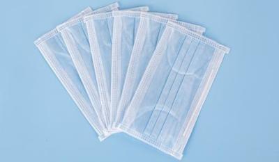 China Durable Surgical Disposable Mask , Nose Piece Disposable Non Woven Face Mask for sale