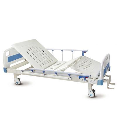 China Anti Rust Punching Hospital Patient Bed Three Crank Hospital Punching Bed for sale