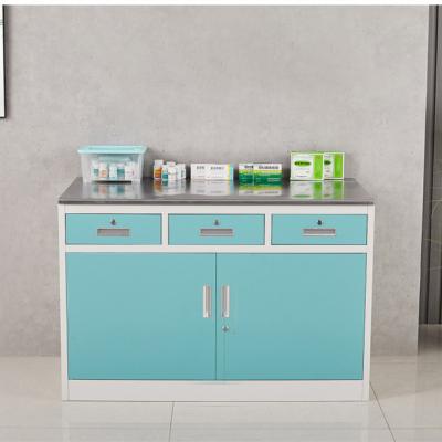 China Electrolytic Plate Medicine Display Cabinet Hospital Laboratory Diagnostic Table for sale