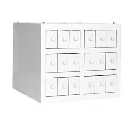 China Laboratory Pathology metal sliding cabinet Medical Display Cabinet With Locking for sale