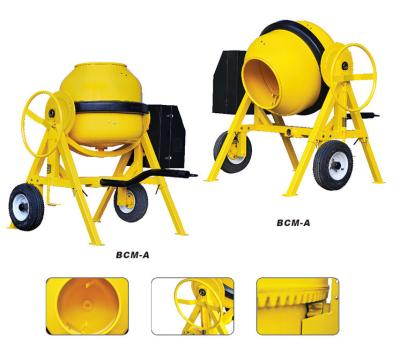 China Roll Portable Concrete Mixer Machine Gas Engine Round Handle 1.0mm for sale