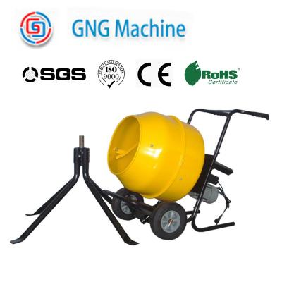China Stand Type Portable Mini Concrete Mixer 140L GS Approved Two Wheels for sale