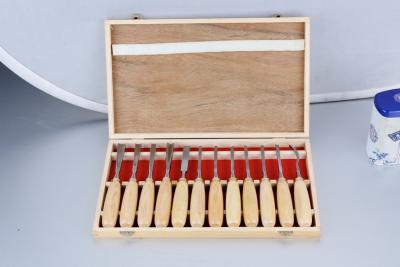 China Round Punch Wood Turning Chisel Set Domestic Ashtree For Woodworking for sale