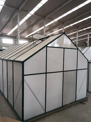 China casa verde solar do quadro de alumínio do jardim do pináculo das máquina ferramenta do jardim de 5cm à venda