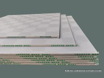 China PVC gypsum ceiling tiles/PVC gypsum ceiling/white color PVC gypsum ceiling tiles for sale