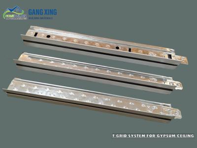 China T grid system for PVC gypsum ceiling/False Ceiling T Grid Suspension System for sale