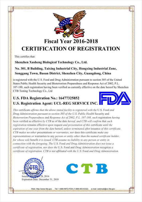 FDA - Coolclub Biotechnology Co., Ltd