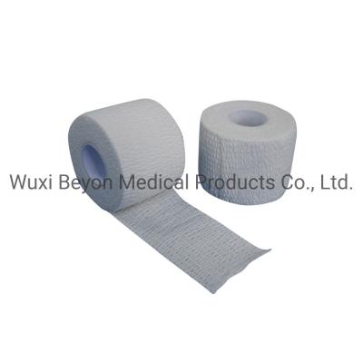 China Elastic Adhesive Dressing Plaster White Cotton Weightlifting Tape Hand Protection for sale