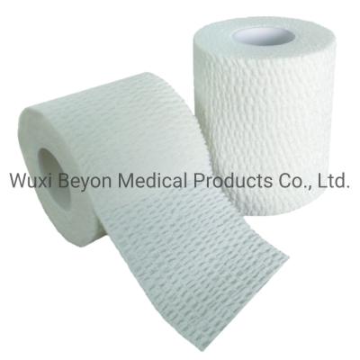 China Bandaje de extensión Protección de mano con cinta adhesiva Bandaje de algodón desgarrable en venta