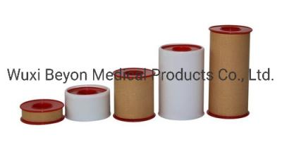 China Fast Aid Zinc Oxide Medical Tape Thick Flesh Beige Skin Color for sale