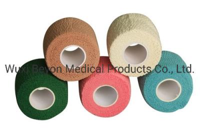 China Cotton Self Adhesive Cohesive Bandage Elastic Wrap for sale