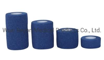 China White Self Adhesive Bandage Wrap Navy Blue cohesive sock wrap adherent for sale