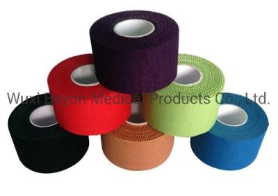China 5m cinta adhesiva de algodón negro para deportes óxido de zinc cinta de entrenamiento atlético en venta