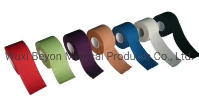 China Rigid Adhesive Zinc Oxide Plaster Athletic Tape Multi Color Size Joint Muscle Taping For Protection for sale
