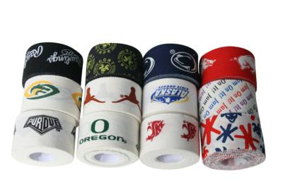 China Private Logo Oem Printed Athletic Sports Tape Cotton Customized Printing for sale