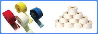 China OEM Custom Printing Reusable Cotton Sports Tape With Custom Packaging for sale
