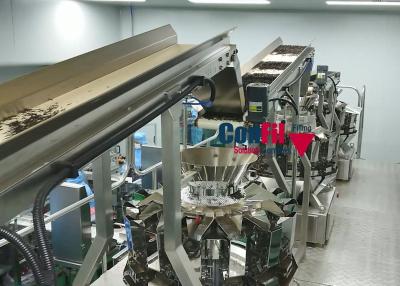 Κίνα Weigher Multihead ζυγίζοντας μηχανών Multihead για την υπερβολικά χαμηλή μηχανή πλήρωσης βάρους στόχων φύλλων τσαγιού προς πώληση