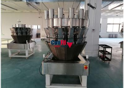 China 14 Head Pickles Multihead Weighing Machine With Vertical Feeder for sale