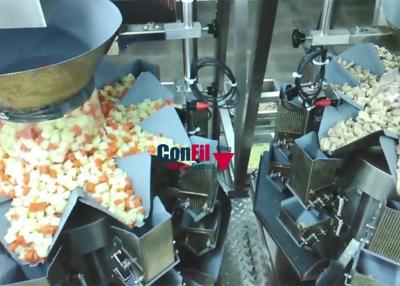中国 準備ができた食事によってマリネされる食糧防水充填機のためのMultiheadの重量を量る機械Multiheadの計重機 販売のため