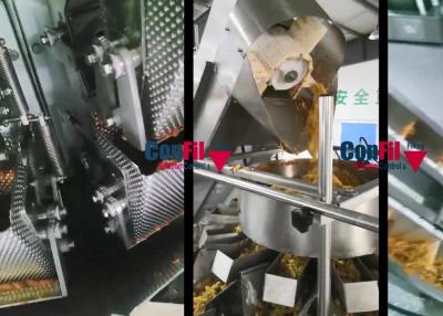China Screw Feeding Multihead Weigher For Pickles Marinated Vegetable Fruits for sale