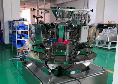 China Polished Surface SUS304 Automatic Multihead Weigher With Double Flap for sale