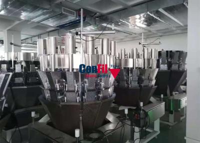 China Automatische wiegende Hauptverpackungsmaschine 1 Liter-14 mit Schrauben-Zufuhr-vertikaler Schraube zu verkaufen