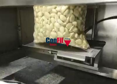 Cina Macchina imballatrice di pesatura automatica capa 14 per la catena d'imballaggio dell'aglio 5KG 10KG VFFS in vendita