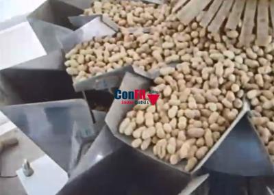 China Empaquetadora principal del pesador de 10 Multihead para los cacahuetes de las semillas de flor de Sun en venta