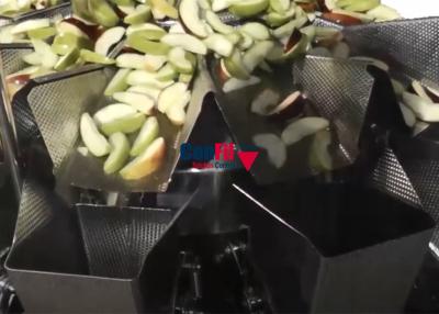 China Multihead Weigher Packing Machine for Apple Slices Fruit Packaging System VFFS for sale
