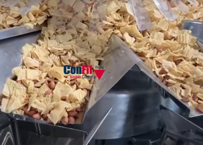 Chine Machine à emballer de peseur de Multihead pour le système de conditionnement à grande vitesse expulsé de casse-croûte de maïs de Sanck à vendre