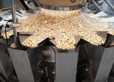 China Multihead Weighing Machine Multihead Weigher for Roasted Nuts Cashew Nuts Filling Machine Waterproof for sale