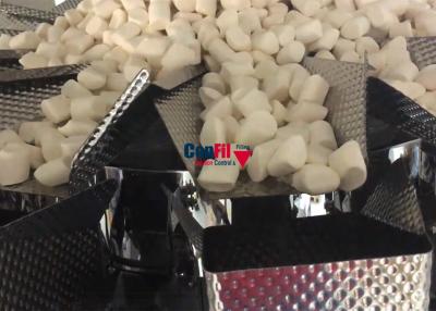 Chine Le peseur de Multihead de machine de pesage de Multihead pour la machine de Filliing de guimauve de sucrerie a imperméabilisé à vendre