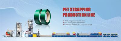 China 0.4 - 1.2mm PET Strap Extruder / Making Machine China Supplier Wholesale for sale