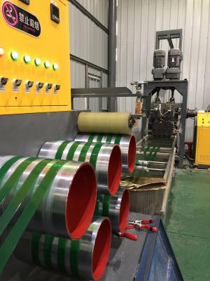 China 200kg / H PET Strap Packing Belt Extrusion Line Band Extruding Machine PET Strap Extrusion Line for Multiple Colors for sale