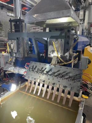 China Plastic PP Band Belt Making Machine Sandwich Belt Strap Making Machine Hoog efficiënte PP band productielijn Te koop