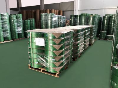 Κίνα Pallet Packing Plastic Steel Strapping Rolls Strong Durable PET Packing Strap προς πώληση