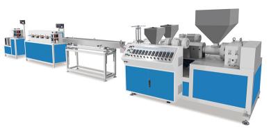 China JTPP-110 Plastic Imitation Rattan Making Machine: 3300mm Screw, 6 Straps, 130kg/h Capacity à venda